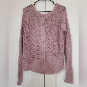 Lavender/pink sweater